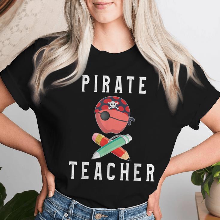 Pi Rate Pirate Teacher For Teachers & Women Women T-shirt Gifts for Her