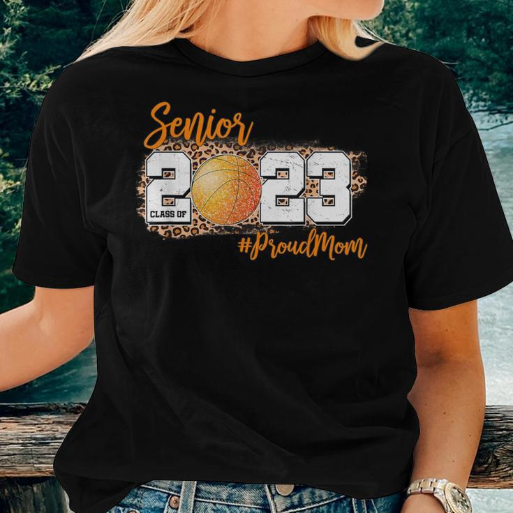 Proud Mom Of 2023 Senior Basketball Class Of 2023 Graduate Women T-shirt Gifts for Her
