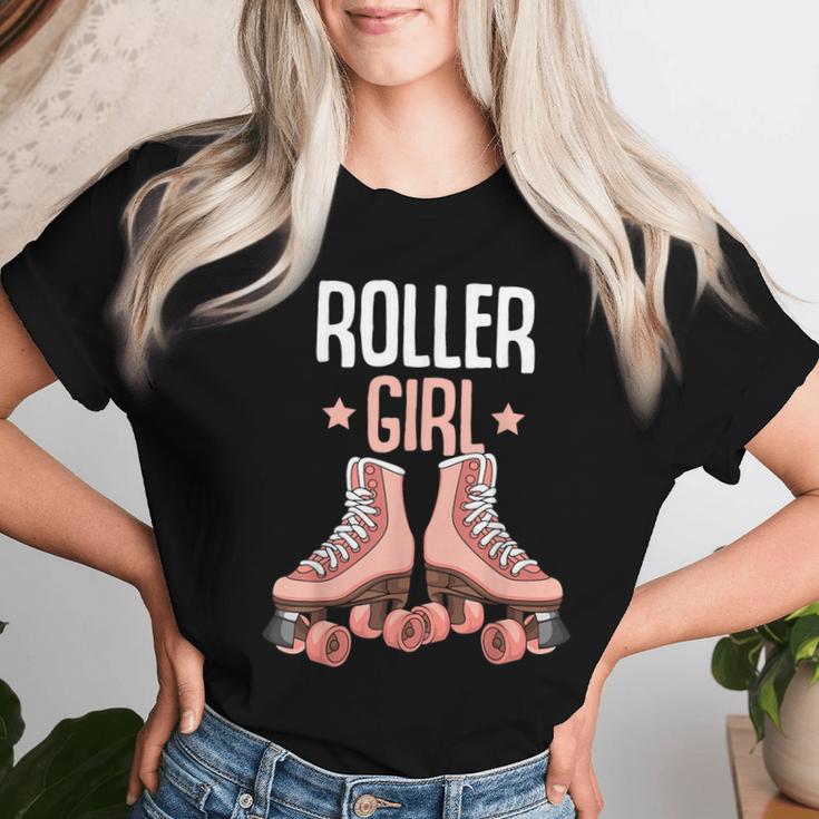 Roller Skates Roller Girl Roller Skates Roller Skates Girls T-shirt Frauen Geschenke für Sie