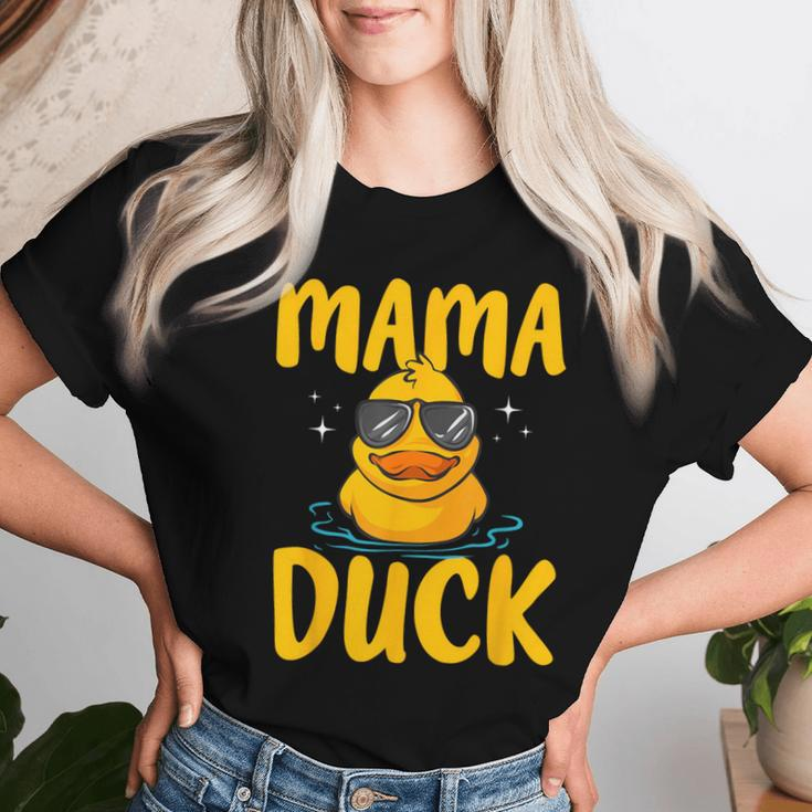 Rubber Duckies Mama Duck Rubber Duck Women T-shirt Gifts for Her