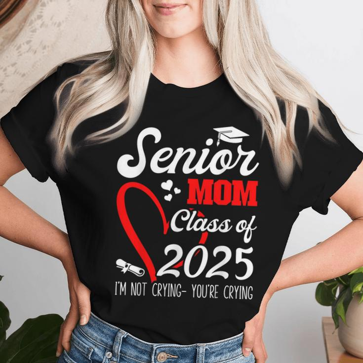 Senior Mom 2025 Class Of 2025 Graduation 2025 Back To School Women T-shirt Gifts for Her