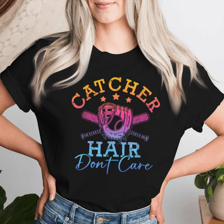 Softball Girls Softball Player Softball Catcher Women T-shirt Gifts for Her