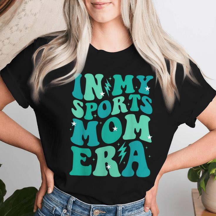 In My Sports Mom Era Groovy Mom Life Mama Happy Mother's Day Women T-shirt Gifts for Her