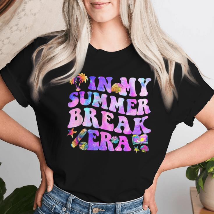 In My Summer Break Era Teacher Tie Dye Last Day Of School Women T-shirt Gifts for Her