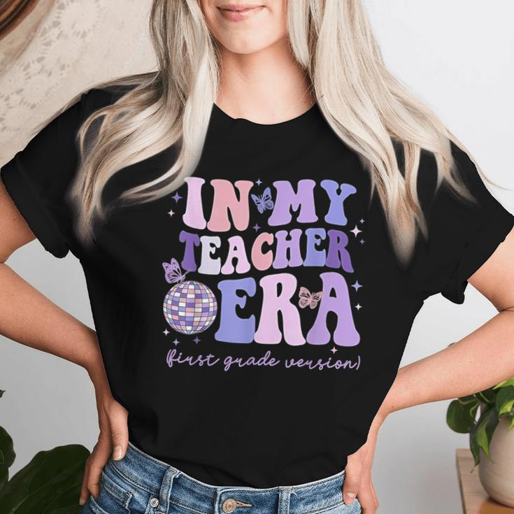 In My Teacher Era First Grade Version 1St Grade Teacher Era Women T-shirt Gifts for Her