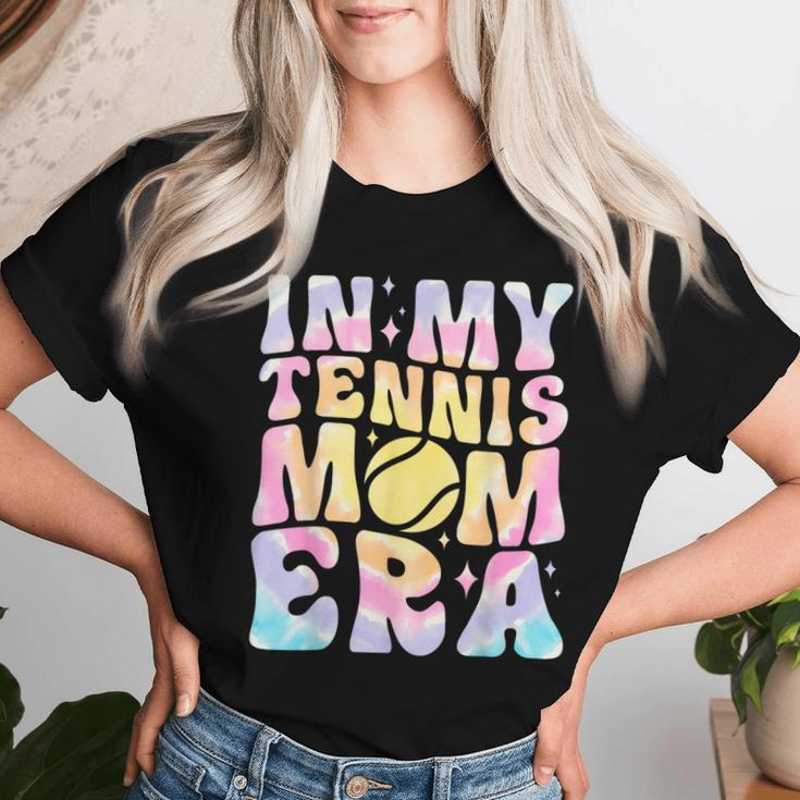 In My Tennis Mom Era Tie Dye Groovy Women T-shirt Gifts for Her