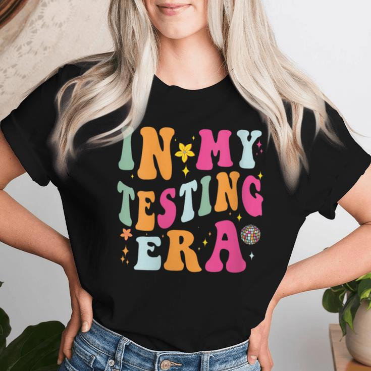 In My Testing Era Testing Teacher Teaching Student Women T-shirt Gifts for Her