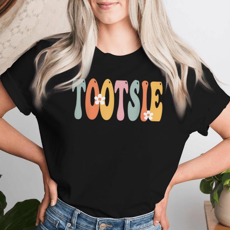 Tootsie Retro Groovy Mama Süße Lustige Oma Zum Muttertag T-shirt Frauen Geschenke für Sie