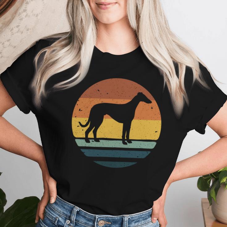 Whippetintage Mama Papa Retro Hund Geschenk Süß T-shirt Frauen Geschenke für Sie