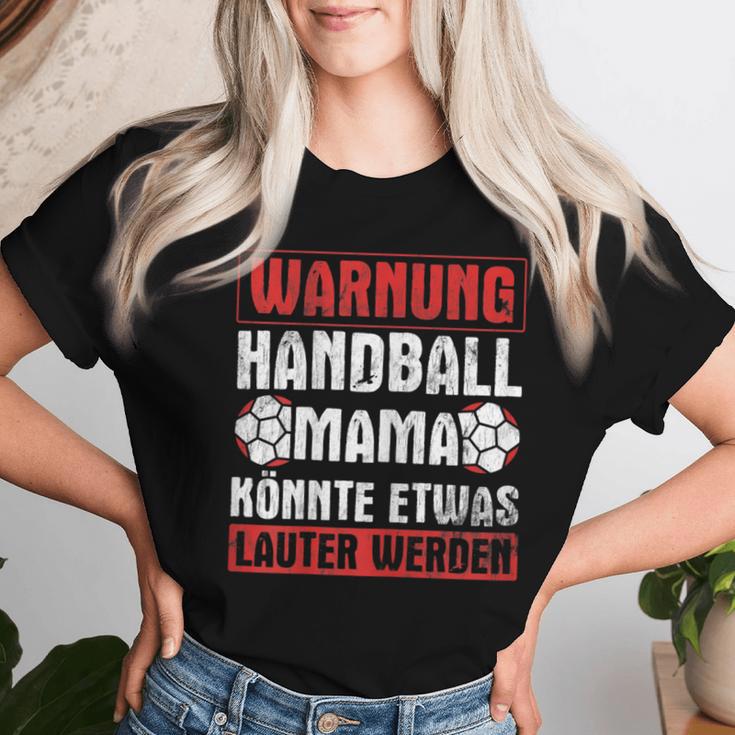 Women's Handball Mama Könnte Louter Become Handball Player Handball T-shirt Frauen Geschenke für Sie