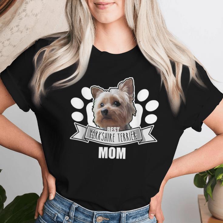 Yorkshire Terrier Dog Mama Dog Holder T-shirt Frauen Geschenke für Sie