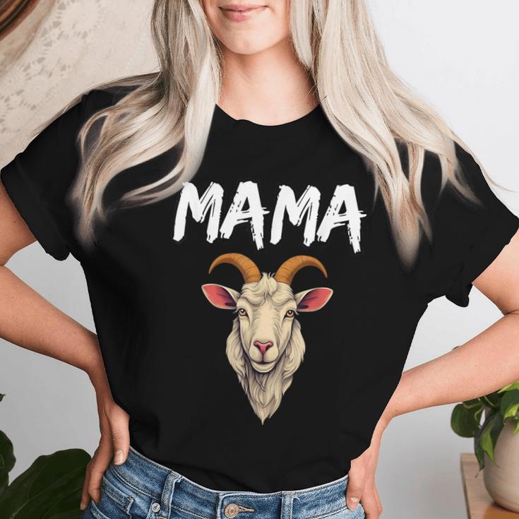 Ziege Muttertagsgeschenke Mama Tierliebhaber Geschenke Ziege Mama T-shirt Frauen Geschenke für Sie