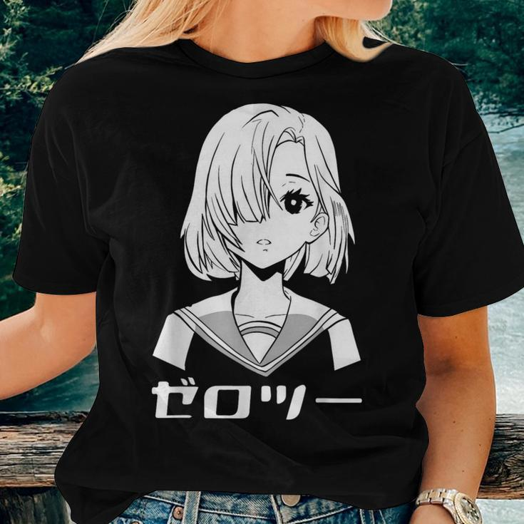 ゼロリー Zero Two Anime Girl Anime Women T-shirt Gifts for Her
