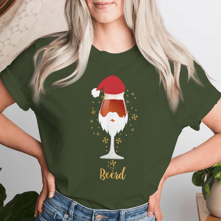 Beerd Christmas Dad T-shirt Frauen Geschenke für Sie