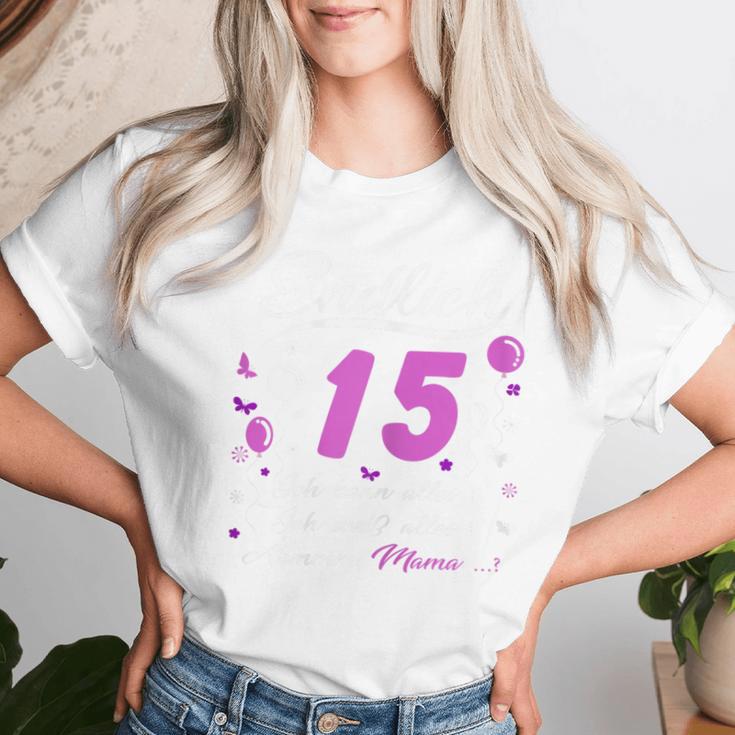 15Th Birthday Girl Endlich 15 Ich Kann Alles T-shirt Frauen Geschenke für Sie