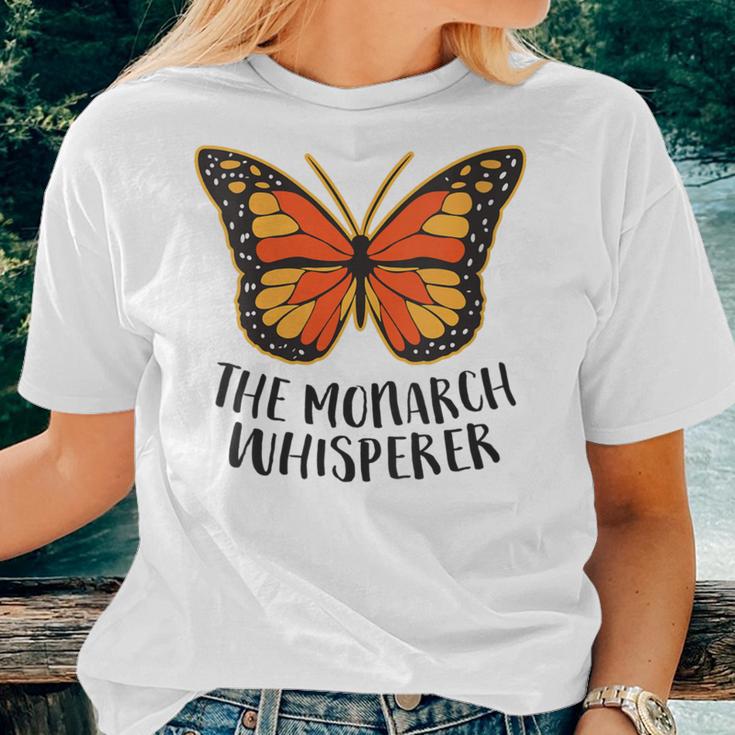 Butterfly Monarch Whisperer Cute Butterfly Women T-shirt Gifts for Her