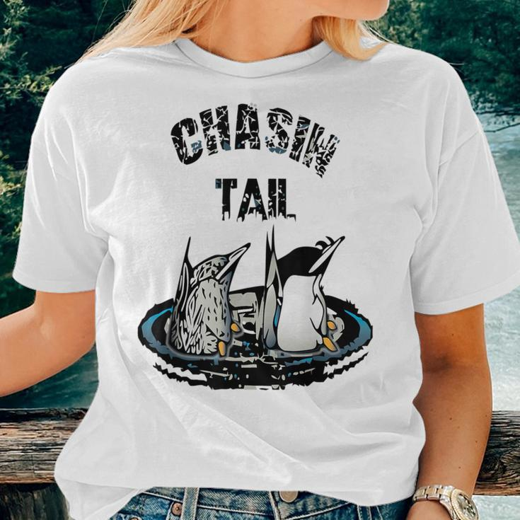 Chasin Tail Duck Hunting Women T-shirt Gifts for Her