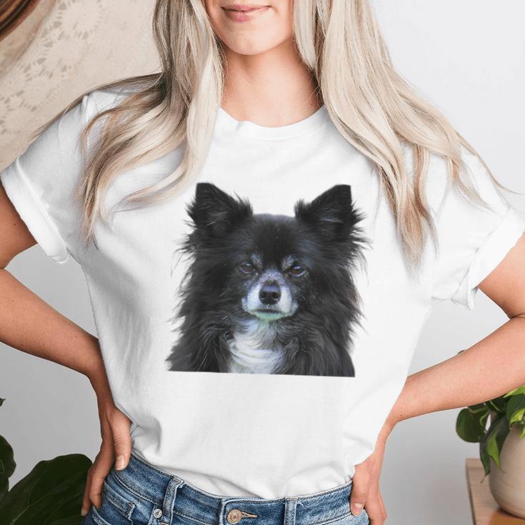 Chihuahua Hund Mama Papa Liebe Haustier Welpe Raglan T-shirt Frauen Geschenke für Sie