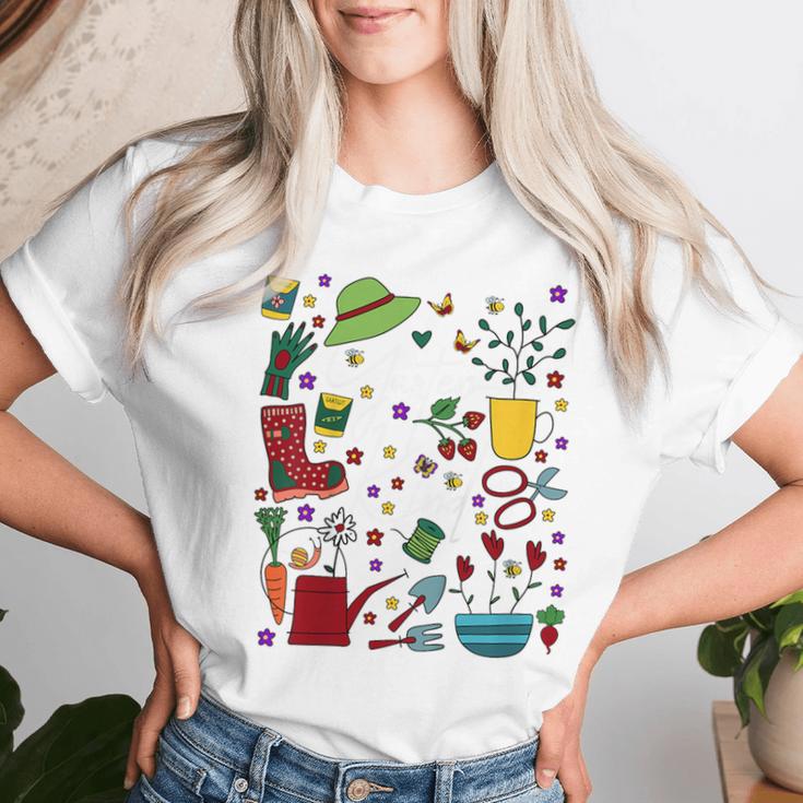 Children's Garden Child Garden Chef Garden Gardener Garden Girls T-shirt Frauen Geschenke für Sie