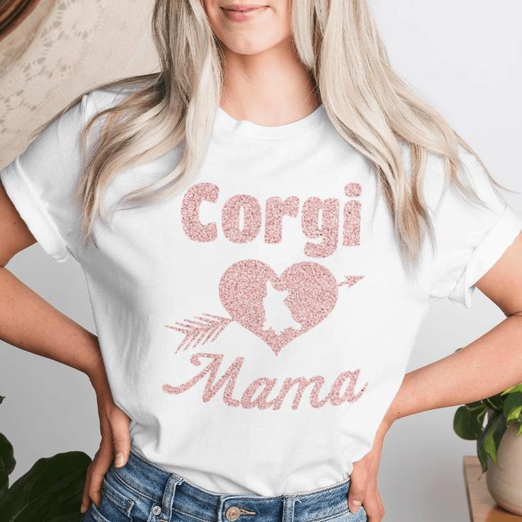 Corgi Mama T-shirt Frauen Geschenke für Sie