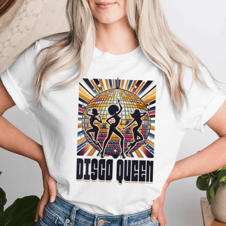 Disco Queen 70'S 80'S Retro Vintage Disco Women T-shirt Gifts for Her
