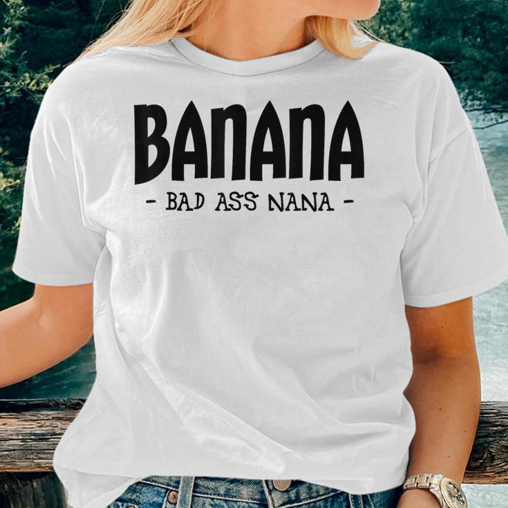 Banana Nana Grandma Nana Apparel Women T-shirt Gifts for Her