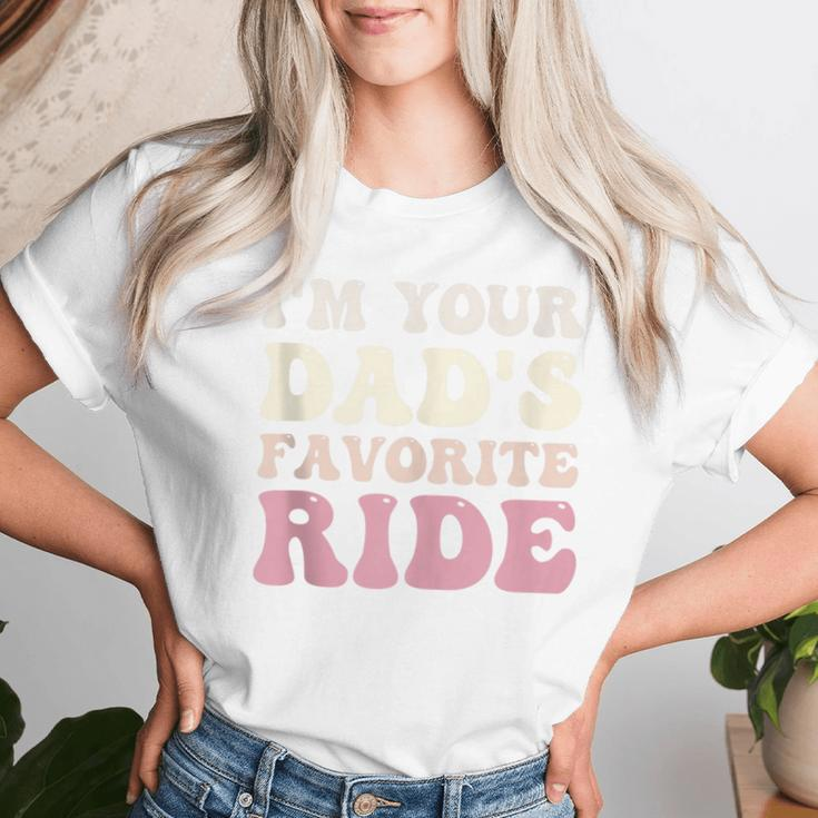 I'm Your Dad's Favorite Ride Ride For Girl Boy Women T-shirt Gifts for Her