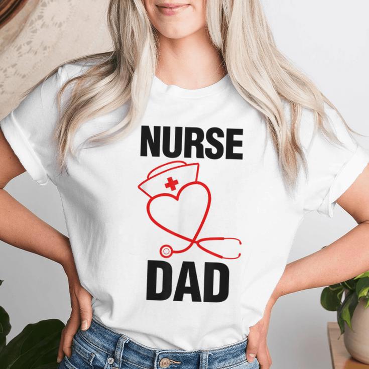 Krankenschwester Papa Frauen Krankenschwester Pflege Nursing Student T-shirt Frauen Geschenke für Sie