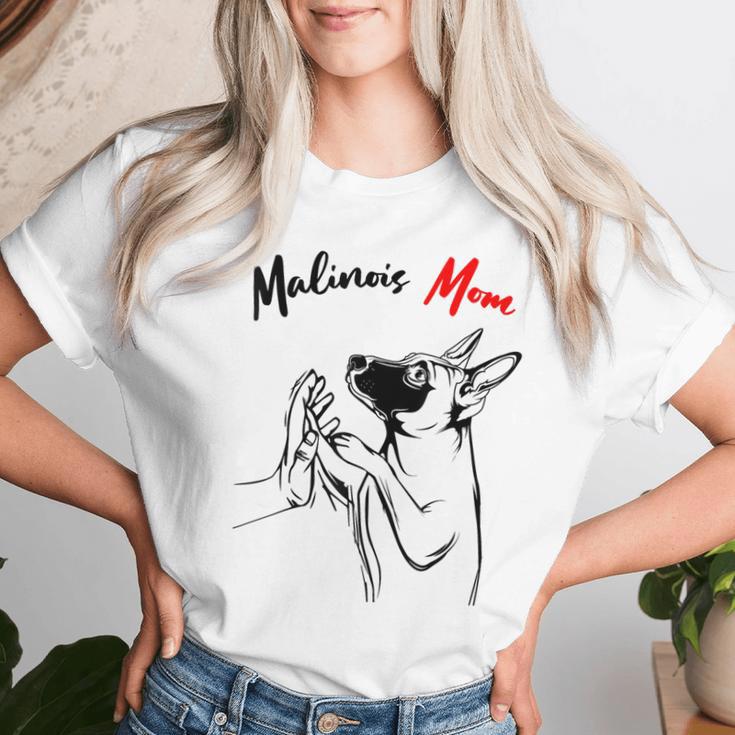 Malinois Mom Dog Mum Dog Holder Women's T-shirt Frauen Geschenke für Sie