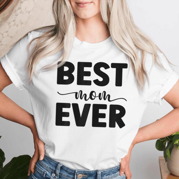 Muttertag Best Mom Ever T-shirt Frauen Geschenke für Sie