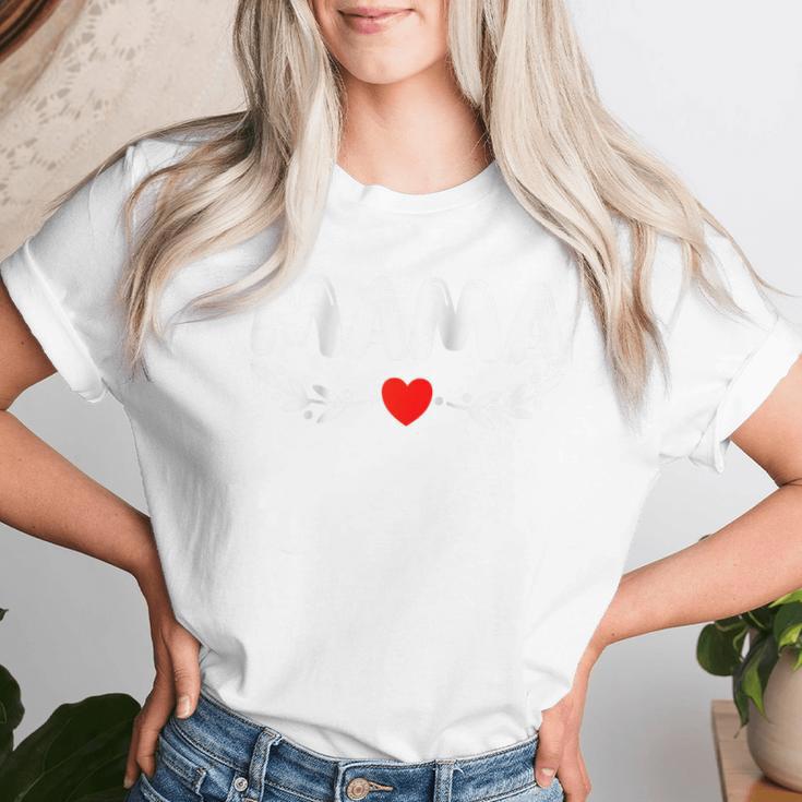 Muttertag Mutter Herz Mama Raglan T-shirt Frauen Geschenke für Sie