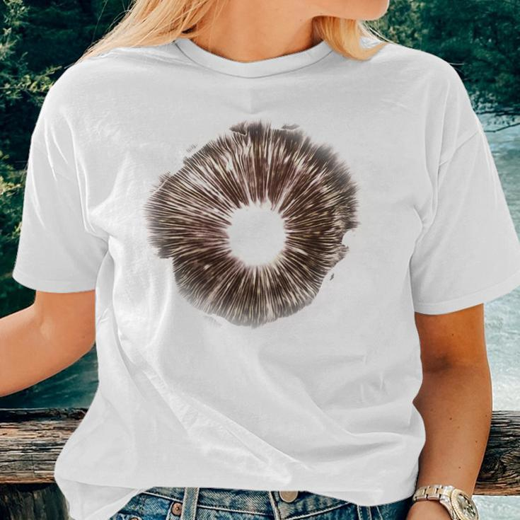 Mycology Wild Mushroom Spore Fungi Women T-shirt Gifts for Her