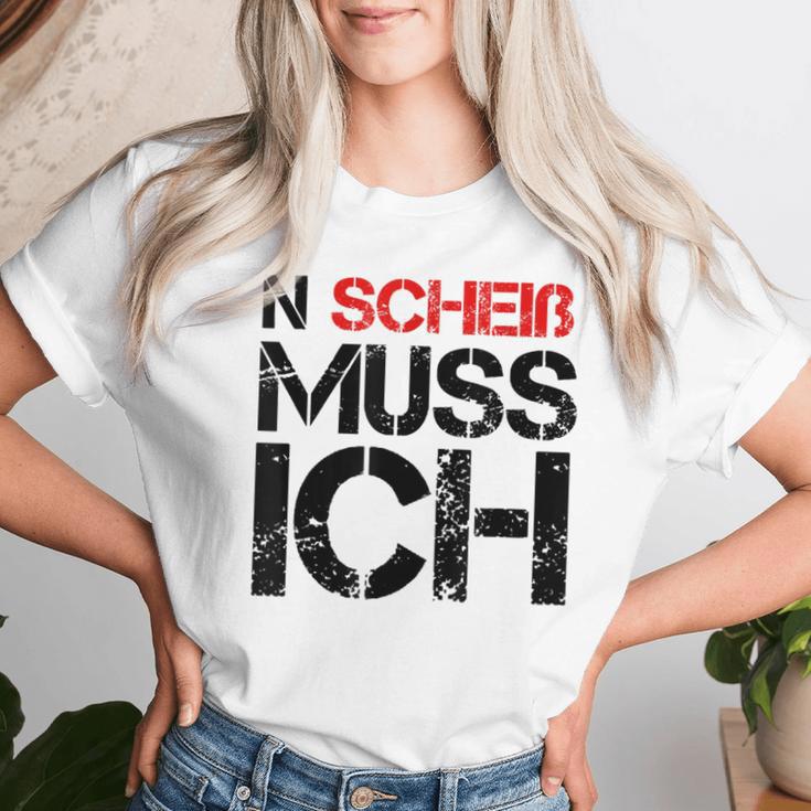 N Scheiß Muss IchFor And Women T-shirt Frauen Geschenke für Sie