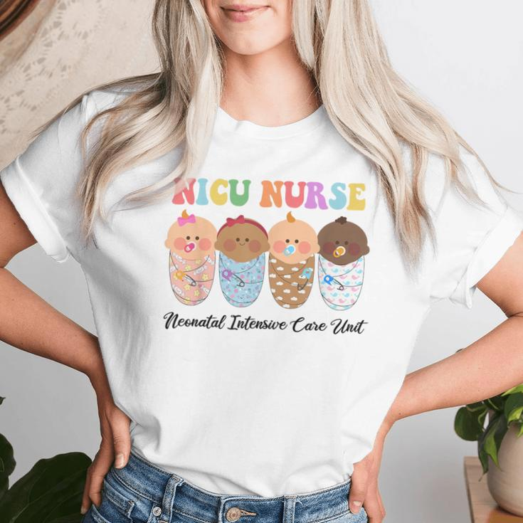 Nicu Nurse Nicu Neonatal Intensive Care Unit Women T-shirt Gifts for Her