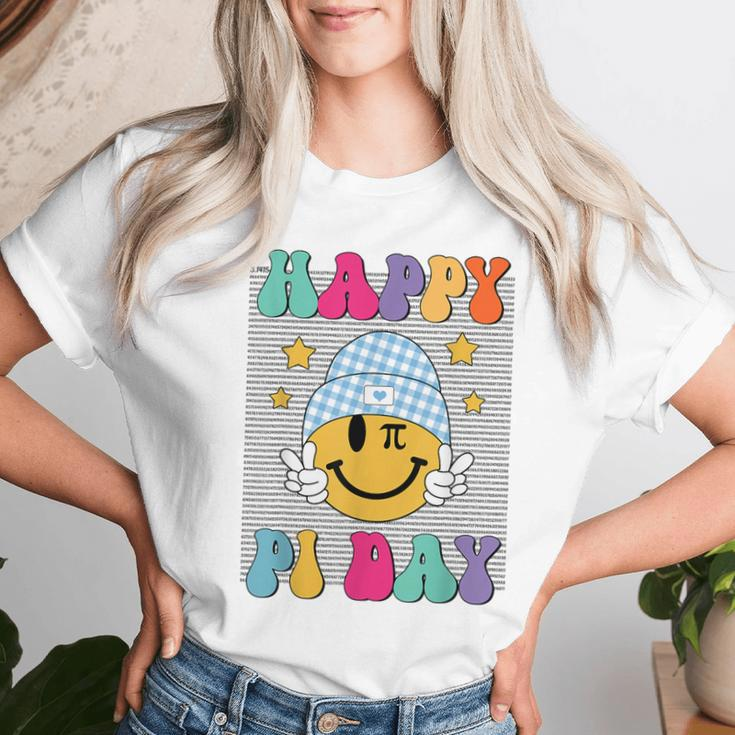 Retro Pi Day 10000 Digits Pi Sign Math Teacher Kid Boy Women T-shirt Gifts for Her