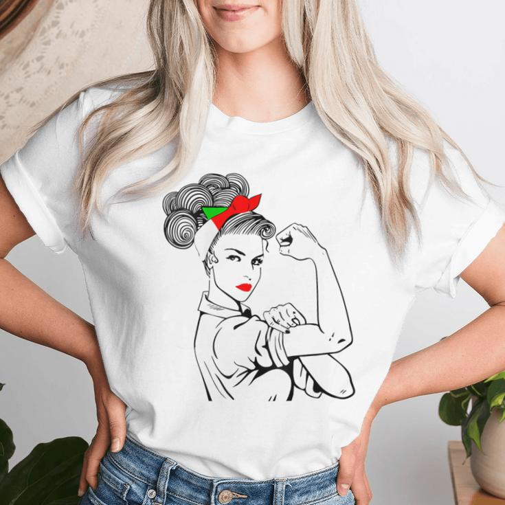 Unbreakable Girl Italian Heritage Day Italian Flag Women Women T-shirt Gifts for Her