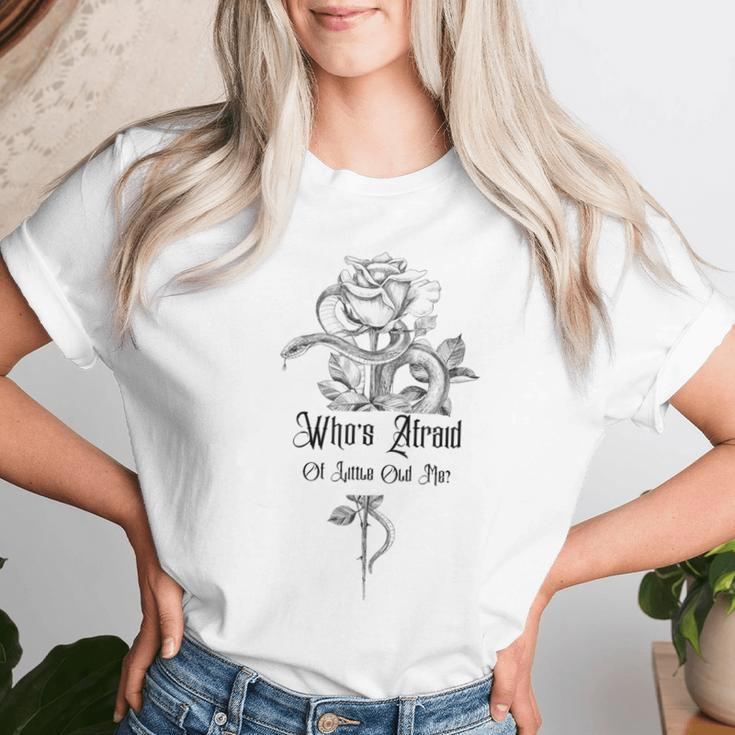 Who's Afraid Of Little Old Me- Snake Cool Confident Women Women T-shirt Gifts for Her