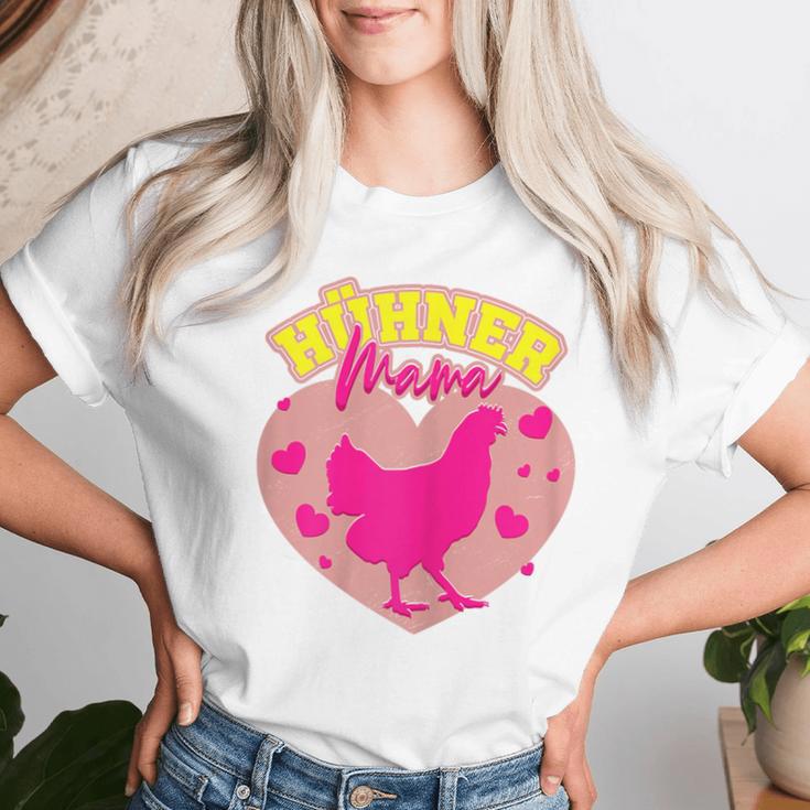 Women's Chicken Mum T-shirt Frauen Geschenke für Sie