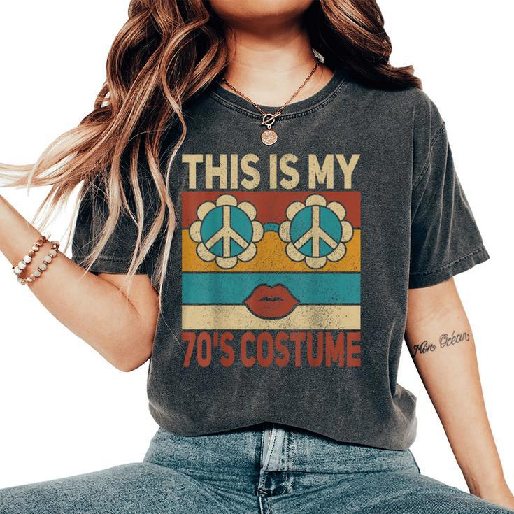 My 70S Costume 70 Styles 70'S Disco 1970S Party Outfit Women's Oversized Comfort T-Shirt
