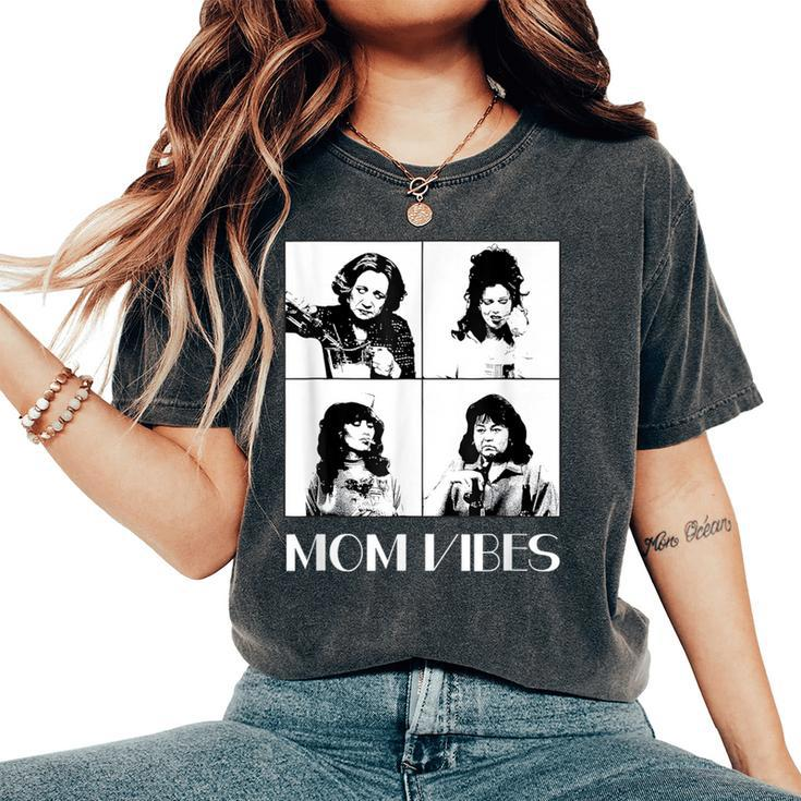 90’S Mom Vibes Vintage Mom Life Mother's Day Women's Oversized Comfort T-Shirt