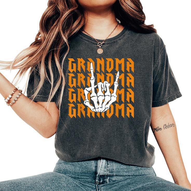 Bad Two Grandma To The Bone Birthday 2 Years Old Women's Oversized Comfort T-Shirt