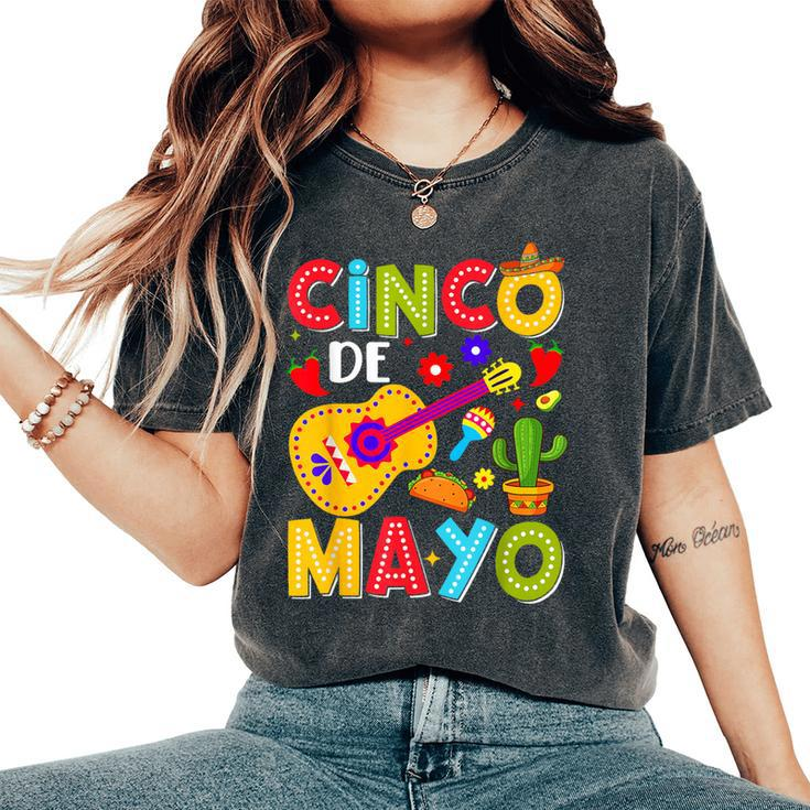 Cinco De Mayo Mexican Fiesta Squad 5 De Mayo For Men Women's Oversized Comfort T-Shirt