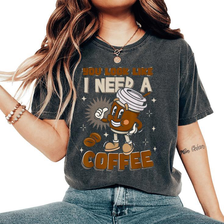 Coffee Lover Coffee Barista Women's Oversized Comfort T-Shirt