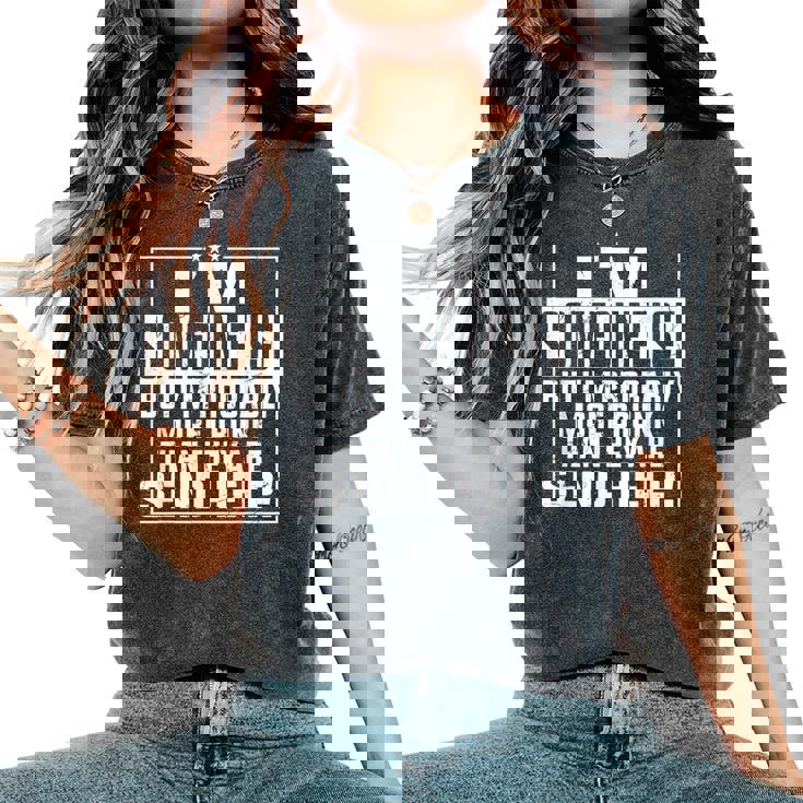 If Found Drunk Please Return To Friend I'm The Friend Women's Oversized Comfort T-Shirt