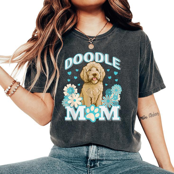 Goldendoodle Doodle Dog Mom Mum Women's Oversized Comfort T-Shirt