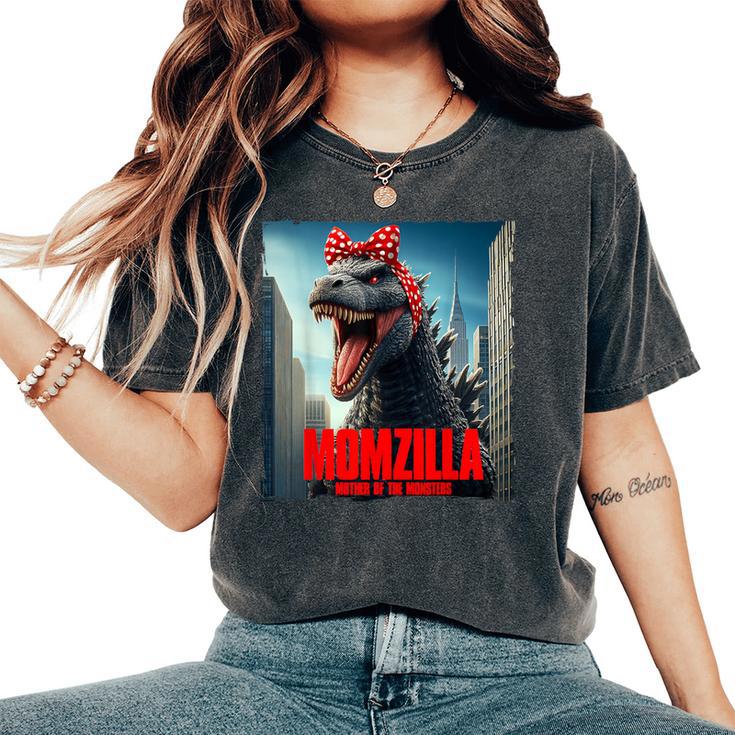 Momzilla Mother Of The Monsters Mother's Day Women's Oversized Comfort T-Shirt