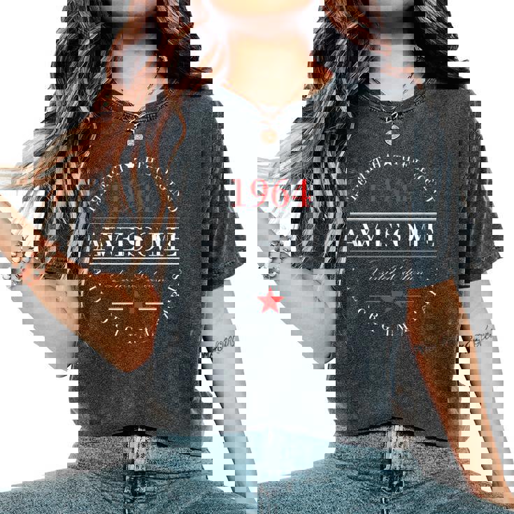 Myth Legend 1964 60 Year Old Bday 60Th Birthday Women's Oversized Comfort T-Shirt