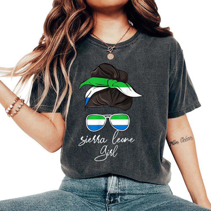 Sierra Leone Girl Women's Oversized Comfort T-Shirt