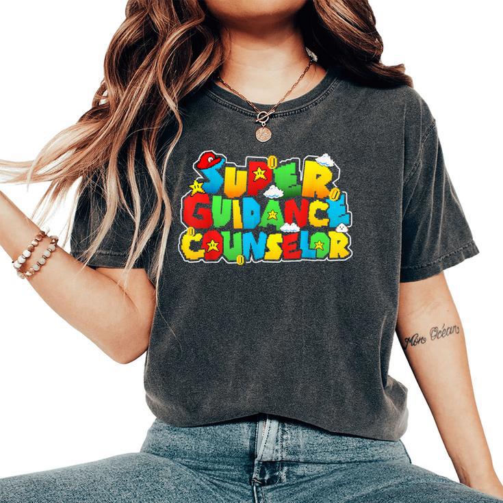 Super Guidance Counselor Back To School Women Women's Oversized Comfort T-Shirt