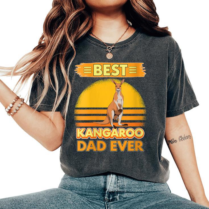 Boys Best Kangaroo Dad Ever Father's Day Kangaroo Women's Oversized Comfort T-Shirt